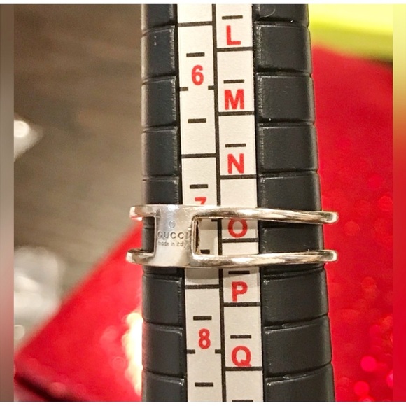 Gucci Interlocking G Sterling Silver Ring - Picture 7 of 9
